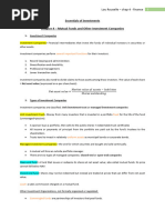 Mutual Funds and Other Investment Companies