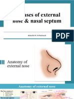Diseases of External Nose & Nasal Septum