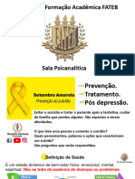 FATEB, Prevenção Ao Suicidío (Dr. Roselito Santana)