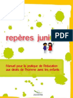 Repères Juniors - Manuel Pour L'éducation Aux Droits de L'homme Pour Les Enfants (2008)