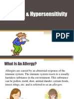 Lec # 10 Allergies and Hypersensitivity