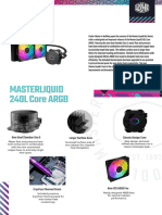 PRODUCT SHEET - MasterLiquid 240L Core ARGB