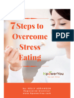 7 Steps Overcome Stress Eating