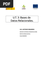 12 Reglas Codd | PDF | Bases de datos | Gestión de datos