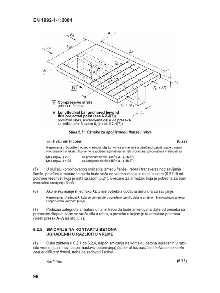 Evrokod 2 Flansa I Rebro PDF