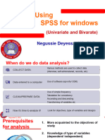 1 - 6 Practical Analysis Using SPSS, Part I