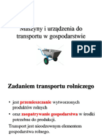 Urządzenia Transportowe W Gospodarstwie