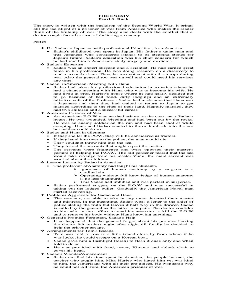 Emeny Notes 2 | PDF