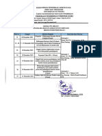 Jadwal PPL Siklus 1 PGSD Kelas 1