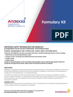 Andexxa Formulary Kit