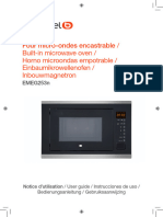 Four Micro-Ondes Encastrable / Built-In Microwave Oven / Horno Microondas Empotrable / Einbaumikrowellenofen / Inbouwmagnetron
