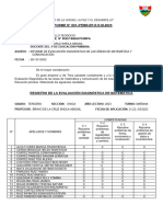 Informes de Evaluacion Diagnostica - 2° Grado - 2023-Maraypampa