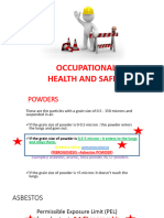 Occupational Hazard and Disease