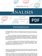 Metode Penelitian Pertemuan Ix - Analisis Meta