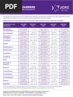 2019-2022 Calendar of Major Jewish Holidays | PDF | Shemini Atzeret | Jews  And Judaism