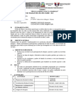 Plan de Trabajo Dia Del Padre 2023