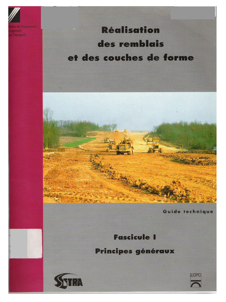 Réalisation Des Remblais Et Des Couches de Forme | PDF