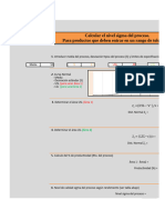 Nivel Sigma de Un Proceso