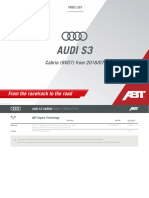 ABT Audi S3 8V07 Cabrio 07-2016 322 D