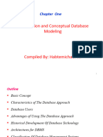 Chapter One-Spatial Database Mangment 4th Yaer