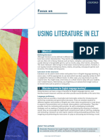 Using Literature in Elt Focus Paper