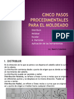 Cinco Pasos Procedimentales para El Moldeado