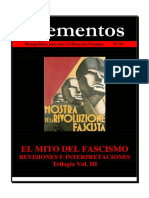 Elementos N° 69 - EL MITO DEL FASCISMO II