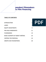 Independent Film Making Finance Guide (2008) Ebook New