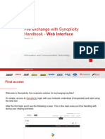 Syncplicity - Handbook - Web Interface - ENG