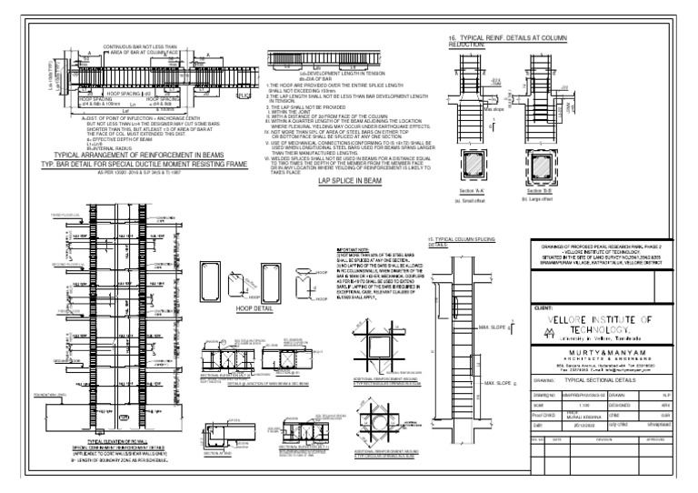 TYPICAL SECTIONAL DETAILS SHEET3 (1) PDF Beam (Structure