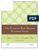 Ultimate Baby Shower Planning Guide