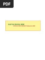 Sap S4 Hana MM