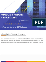 Option Trading Strategie 25 Feb Santosh 0
