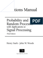 Probability&Random Processeswith Applicationsto Signal Processing 3 e Stark