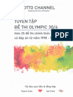 26. Tuyển Tập Đề HSG Olympic 30.04 Từ 1998 With KEY