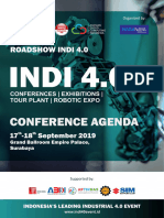 CONFERENCE AGENDA Indi 4.0 - Surabaya