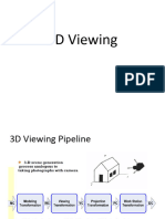 3D Viewing Projection