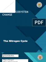 Ecosystem Change The Nitrogen Cycle PDF