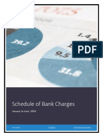 Schedule Bank Charges January June 2024