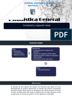 Semana 14 Correlación y Regresión Lineal Simple