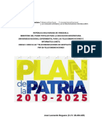 Plan de La Patria Geopolitica