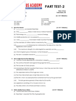 SST Class 7 Part Test-2