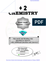 12th Chemistry Volume 1 & 2 One Mark Q & A EM