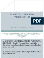 Chapter 1 - Introduction To Manufacturing October 2023