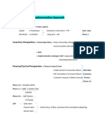 AOS Project Implementation Approach