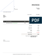 Generate Invoice