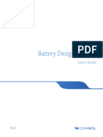 Battery Design Module Users Guide