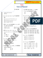 Factor and Polynomial