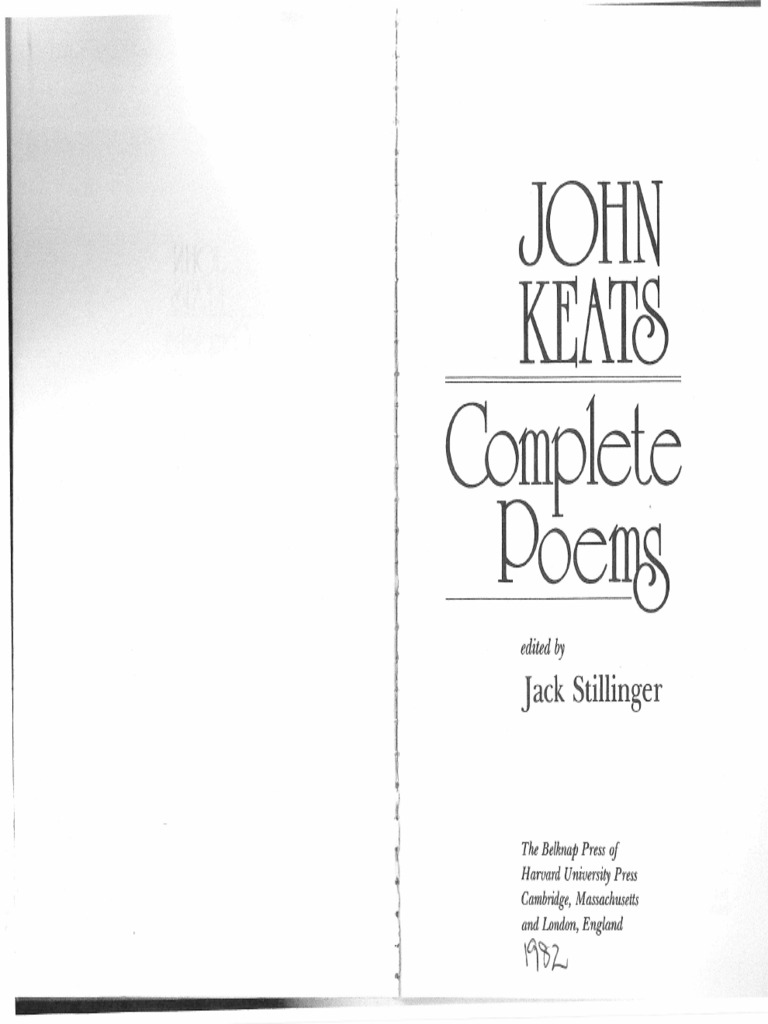 Keats chapmans homer pdf