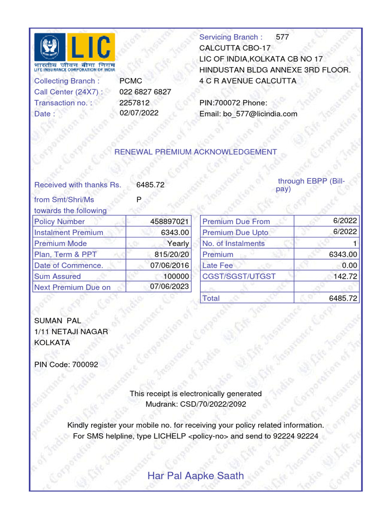 lic-combined-receipts-download-free-pdf-taxes-insurance